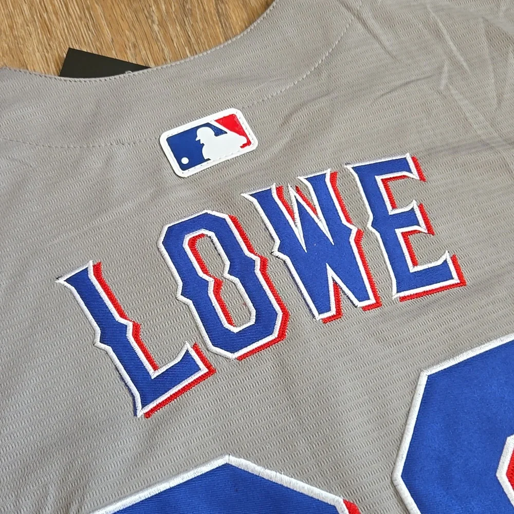Nathaniel Lowe Texas Rangers Stitched WS Champs Mens L Large - Picture 9 of 12